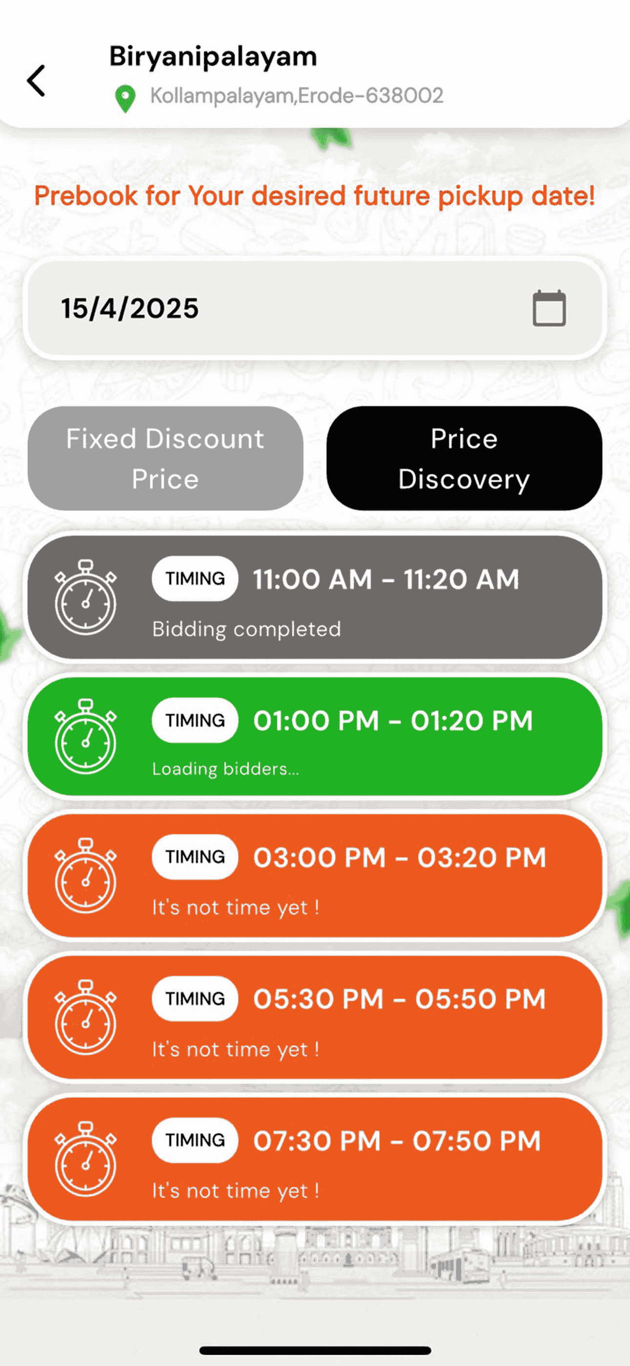 MyFood MyPrice
