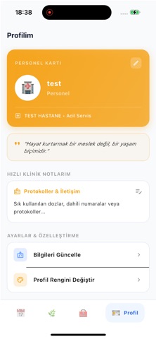 Hemşire Nöbet Ajandası screenshot