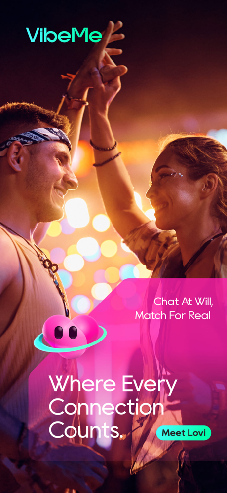 VibeMe: Next-Gen Social&Dating screenshot 1