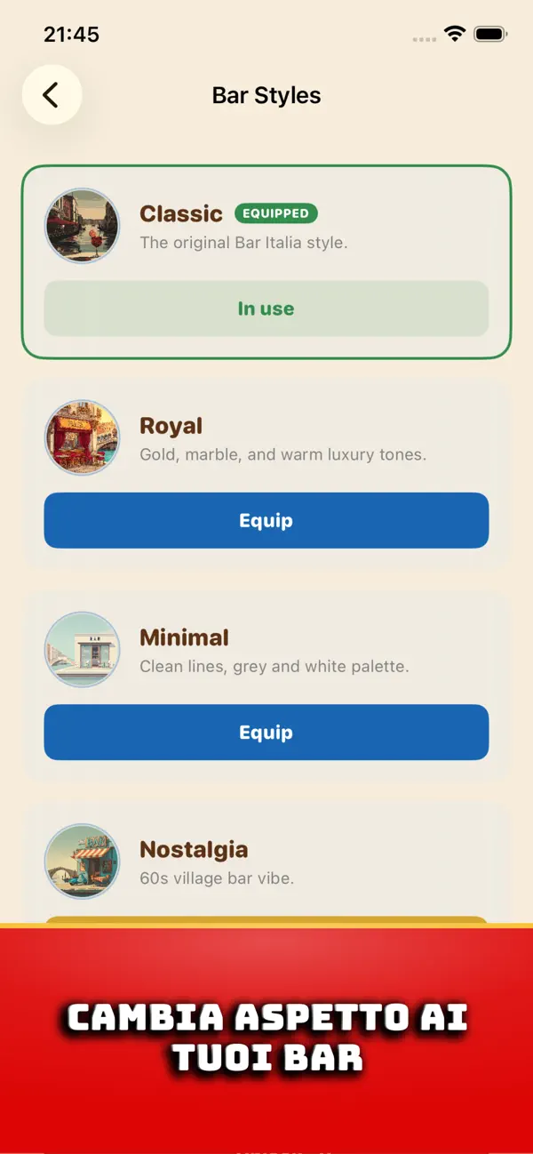 Schermata 8 di Bar Italia Tycoon