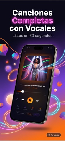 Música IA - Crea Canciones iPhone screenshot