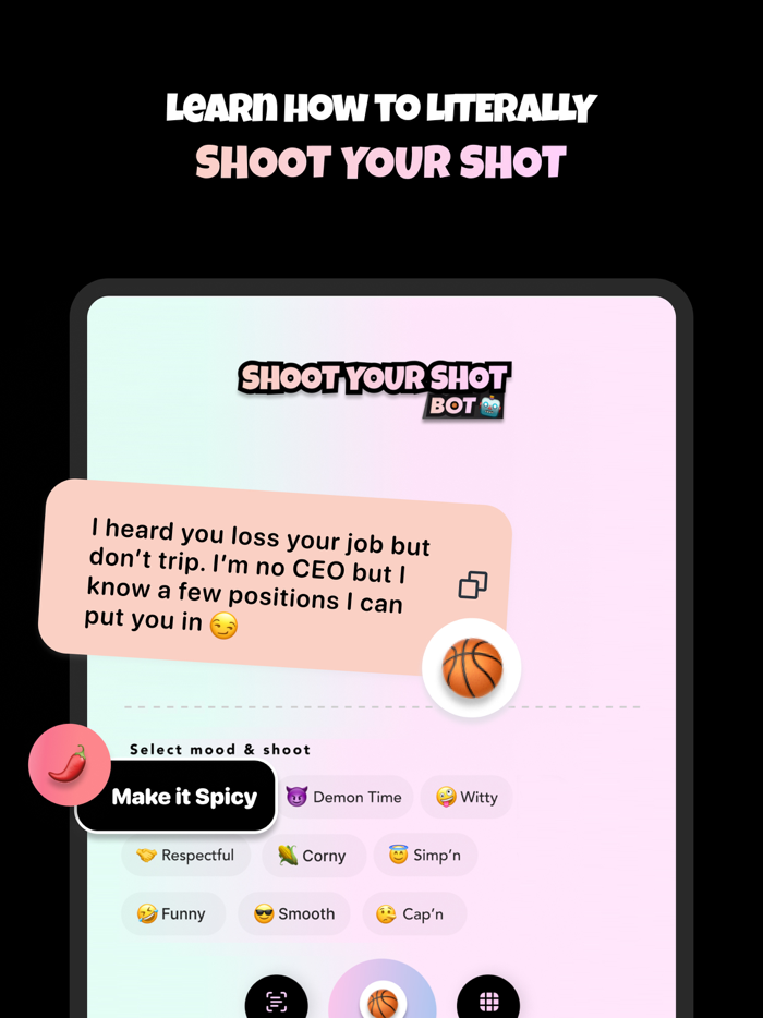 Shoot Your Shot® - AI Wingman