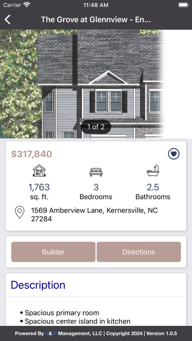 Greensboro Parade of Homes Screenshot