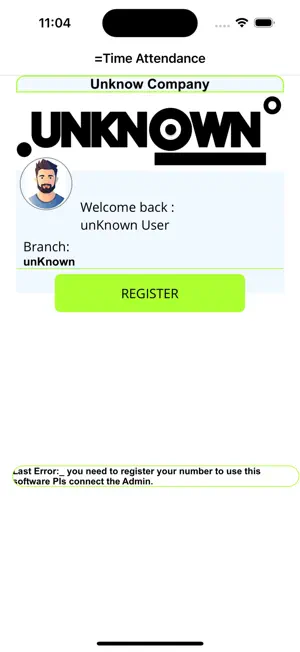 Attendance Company App screenshot 1