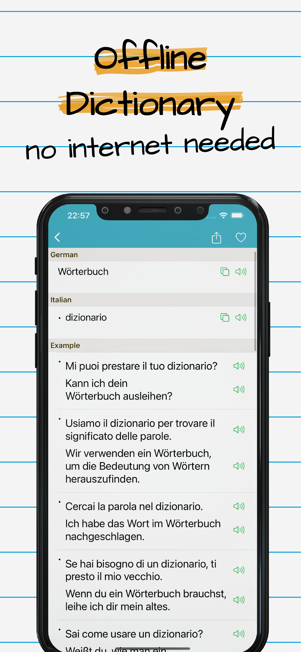 German Italian Dictionary Pro