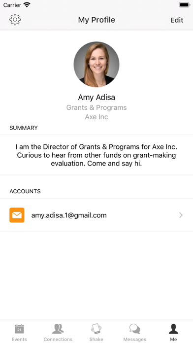 ACTRIMS Forum iPhone screenshot 4 - Business app