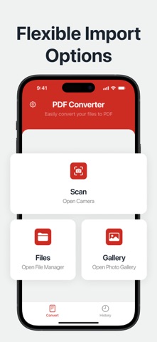PDF Converter • File Editor iPhone screenshot