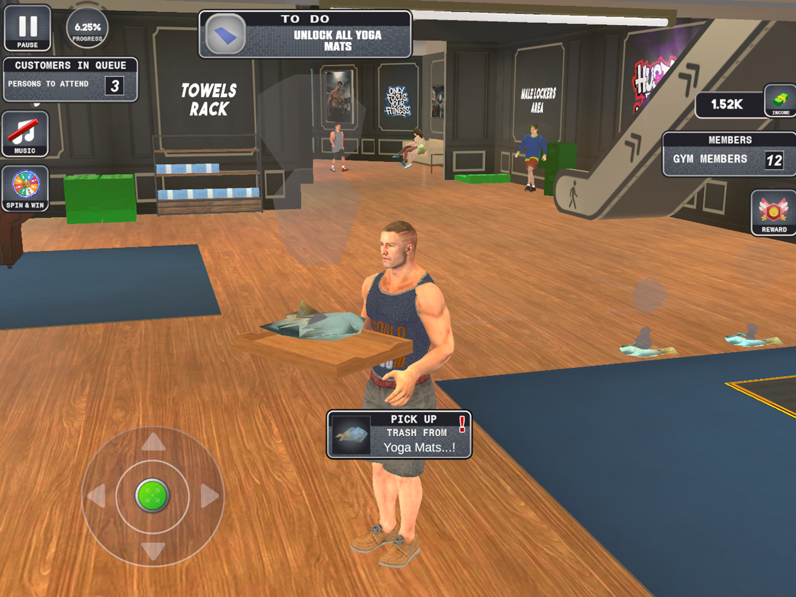 Gym simulator 3D - Gym Games screenshot 10