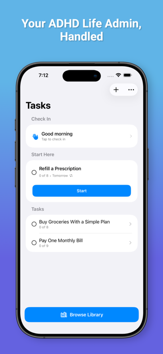 Second Brain: ADHD Planner Screenshot 1 of 5