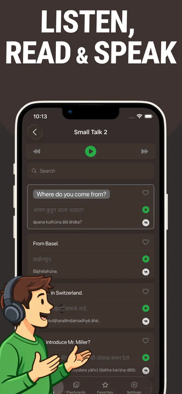 Screenshot #3 pour Learn Marathi -  Lentil