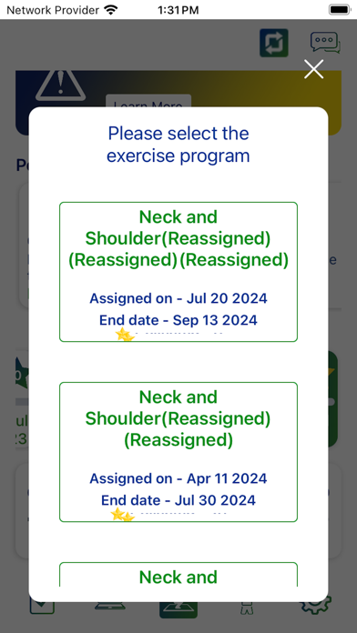 Providence Virtual Therapy Screenshot
