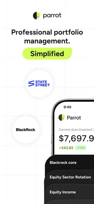 Parrot Finance: Easy Investing screenshot 1