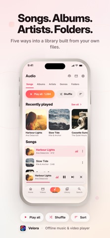 Velora Player: Video & Audio Screenshot 4 of 8