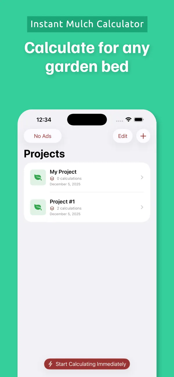 Screenshot #2 pour Mulching Calculator