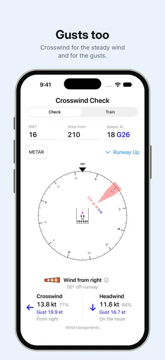 Crosswind Check screenshot 2