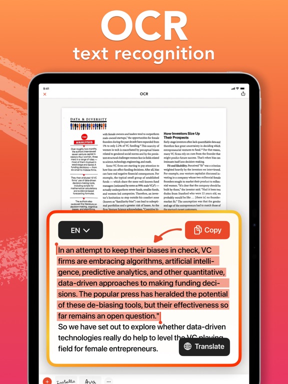 Scanner · Document Scan App iPad app afbeelding 7
