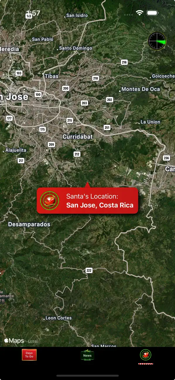 Screenshot #3 pour The Santa Tracker