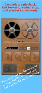 ReelToReelLike MusicPlayer screenshot #2 for iPhone