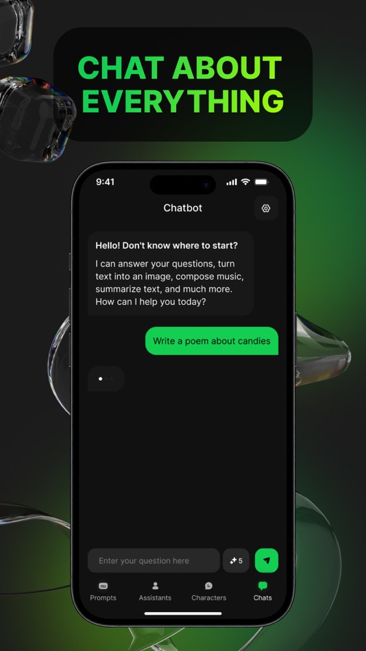 #5. ChatPro: AI Chatbot Assistant (iOS) 由: Lomray Software LLC