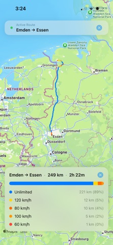 Autobahn Map screenshot