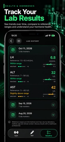 AndroTrack: Gym & Testosterone Screenshot 6 of 6