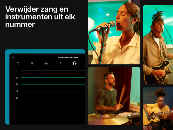 Moises: De App voor Muzikanten iPad app afbeelding 1