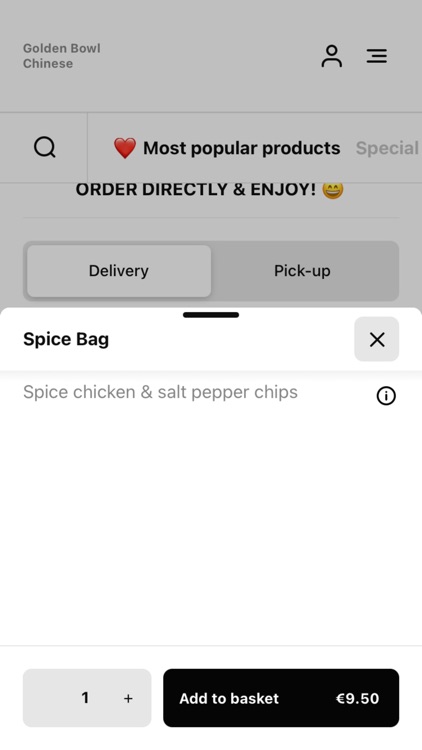 Golden Bowl Chinese Takeaway screenshot-3