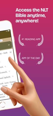 NLT Bible Offline in English iPhone screenshot
