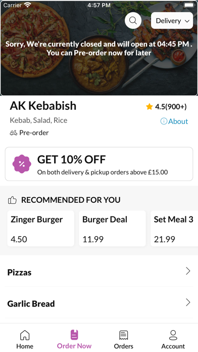 Screenshot #3 pour AK Kebabish