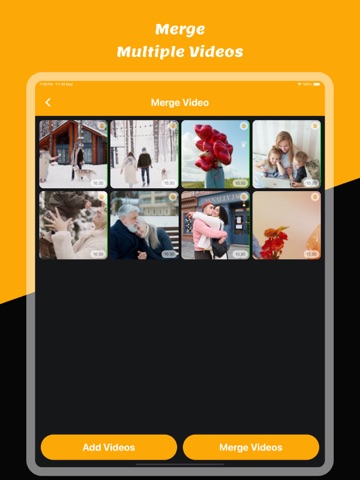Add Music To Video & Photo iPad screenshot