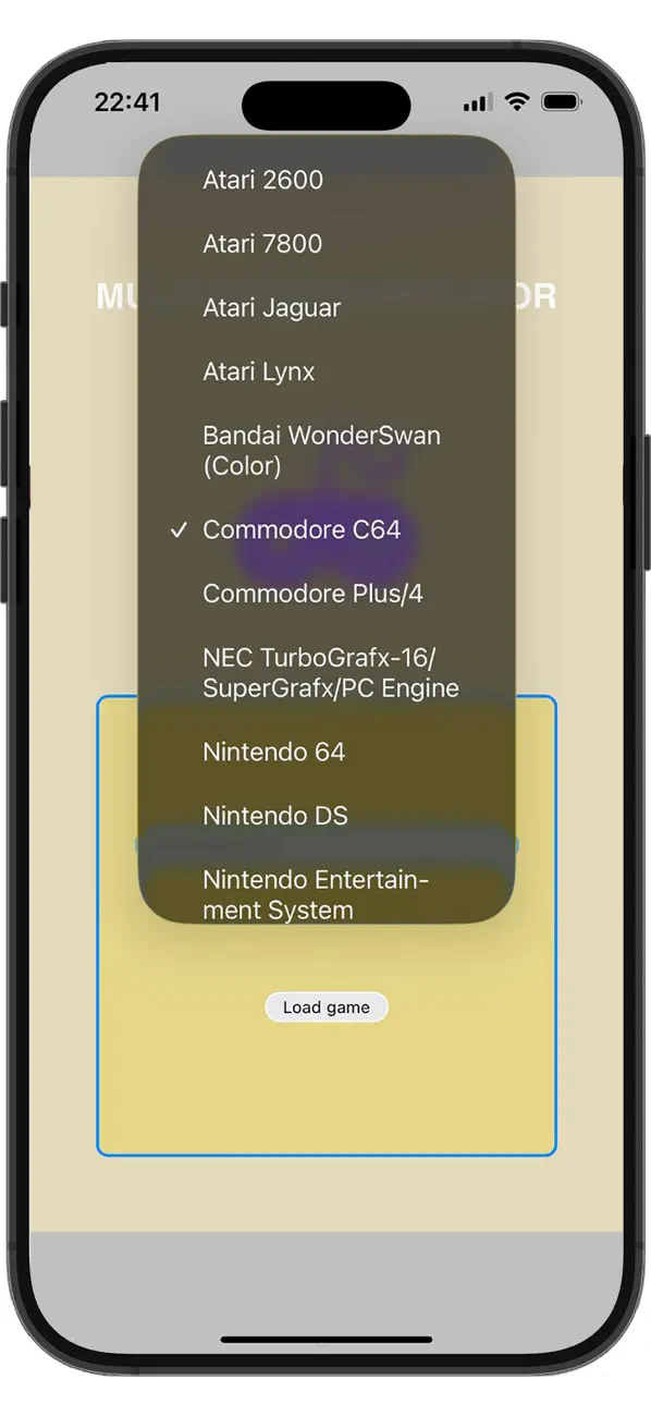 Screenshot #3 pour Mu - Multi System Emulator