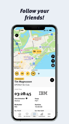 The official Vasaloppet app screenshot 5