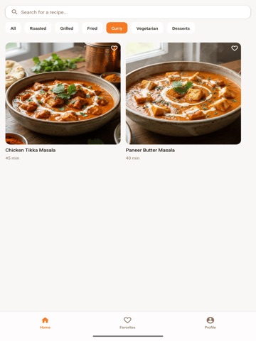 Poultry Palate iPad screenshot