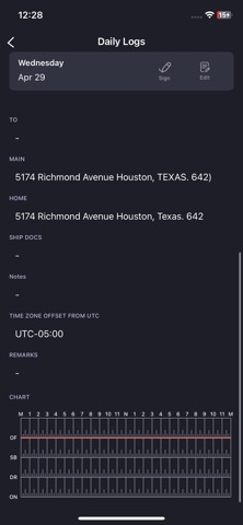 Kinesis Pro ELD iPhone screenshot