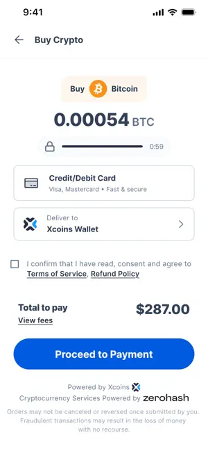 Xcoins.com: Buy & Sell Crypto screenshot 5