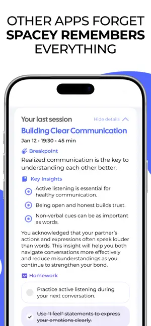 SpaceWithYou: AI Therapy Chat iPhone screenshot 5
