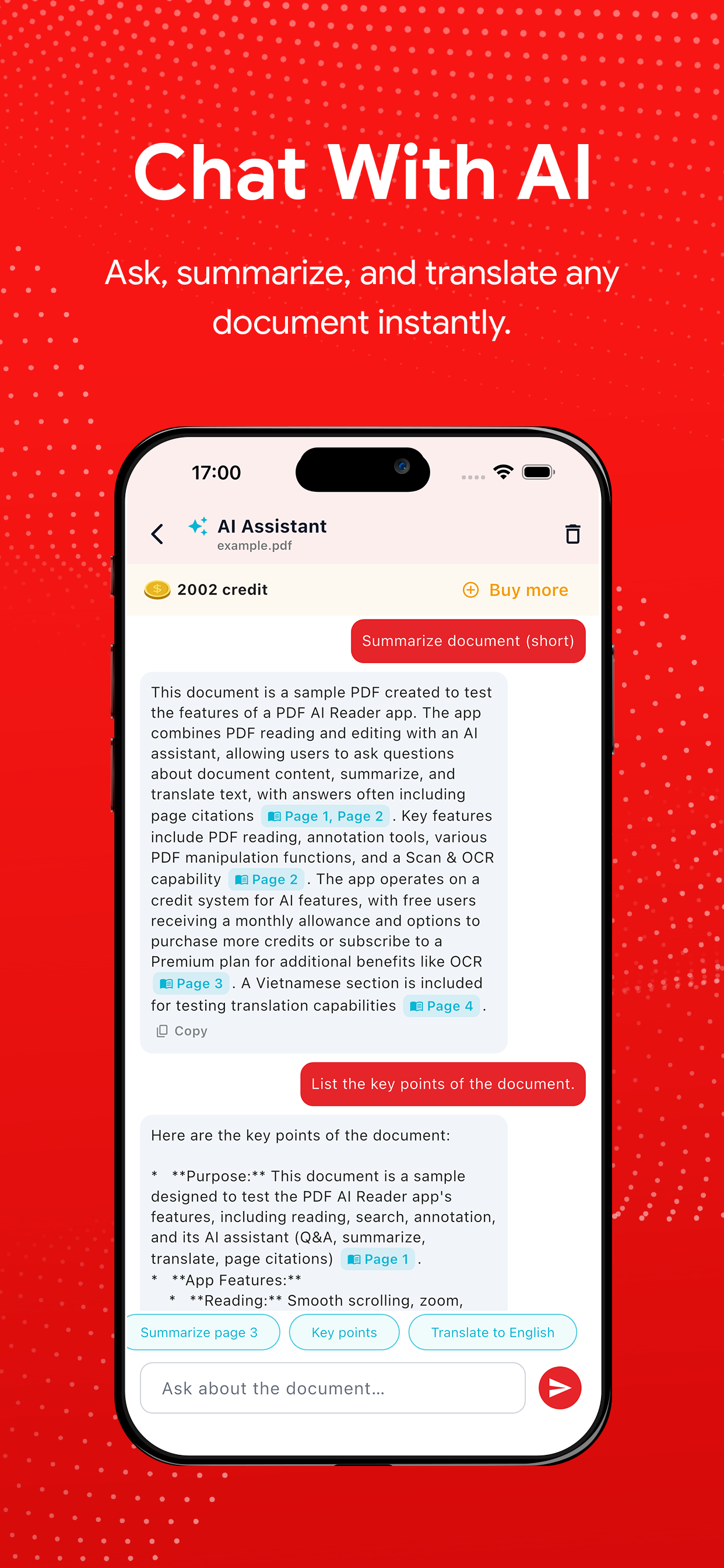 PDF AI: Chat, Scan & Reader screenshot 4