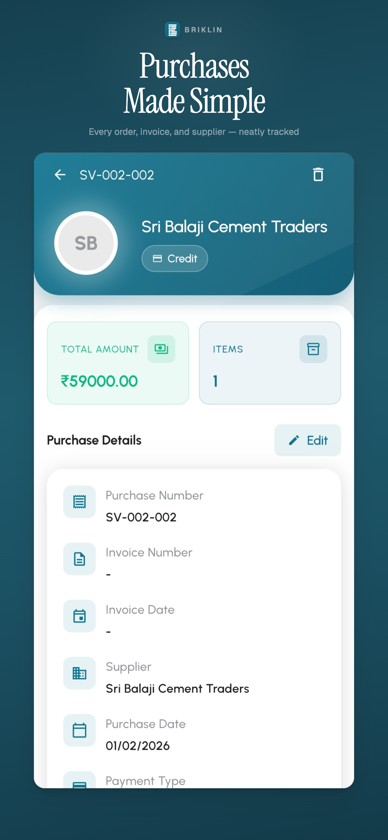 Briklin – Site Management App screenshot 7