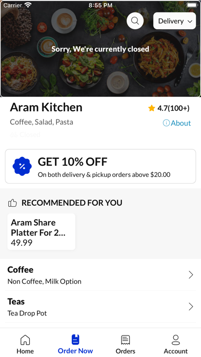 Aram Kitchen Screenshot