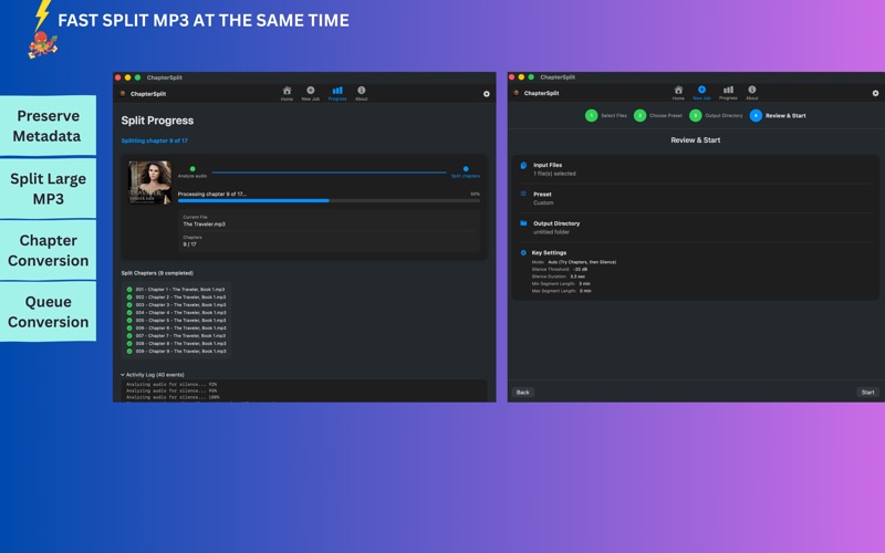 ChapterSplit screenshot