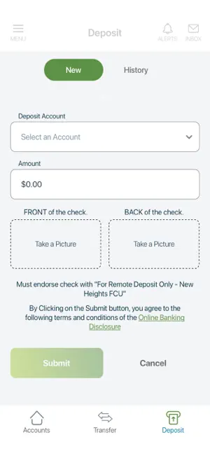 New Heights FCU screenshot 3