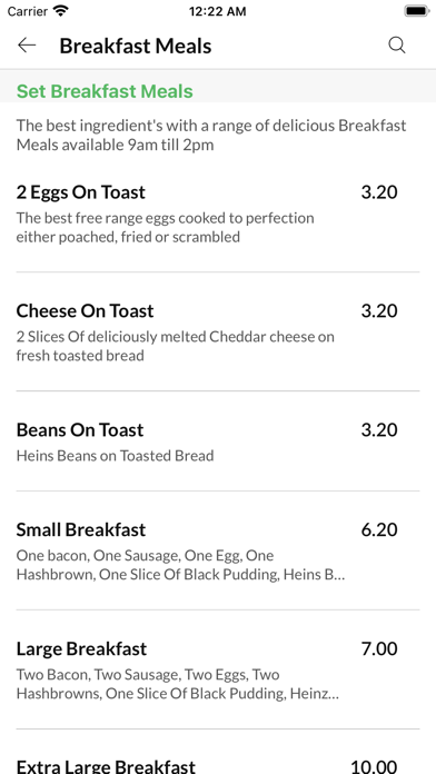 Cafe Express. Screenshot
