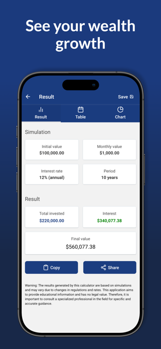 Compound Interest Pro Screenshot 3 of 6