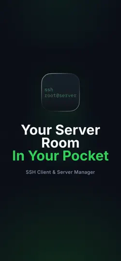 Screenshot von Terminal - SSH Client auf dem iPhone 1