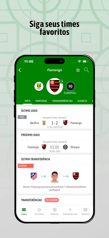 BeSoccer: Resultados futebol screenshot 3 of 6