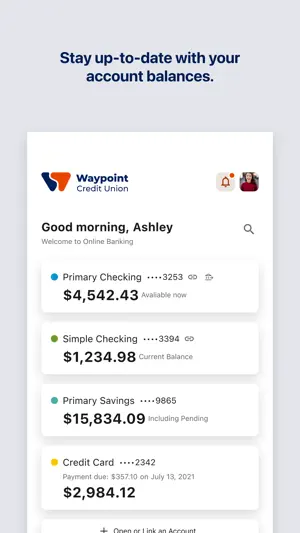 Waypoint Mobile Banking screenshot 2