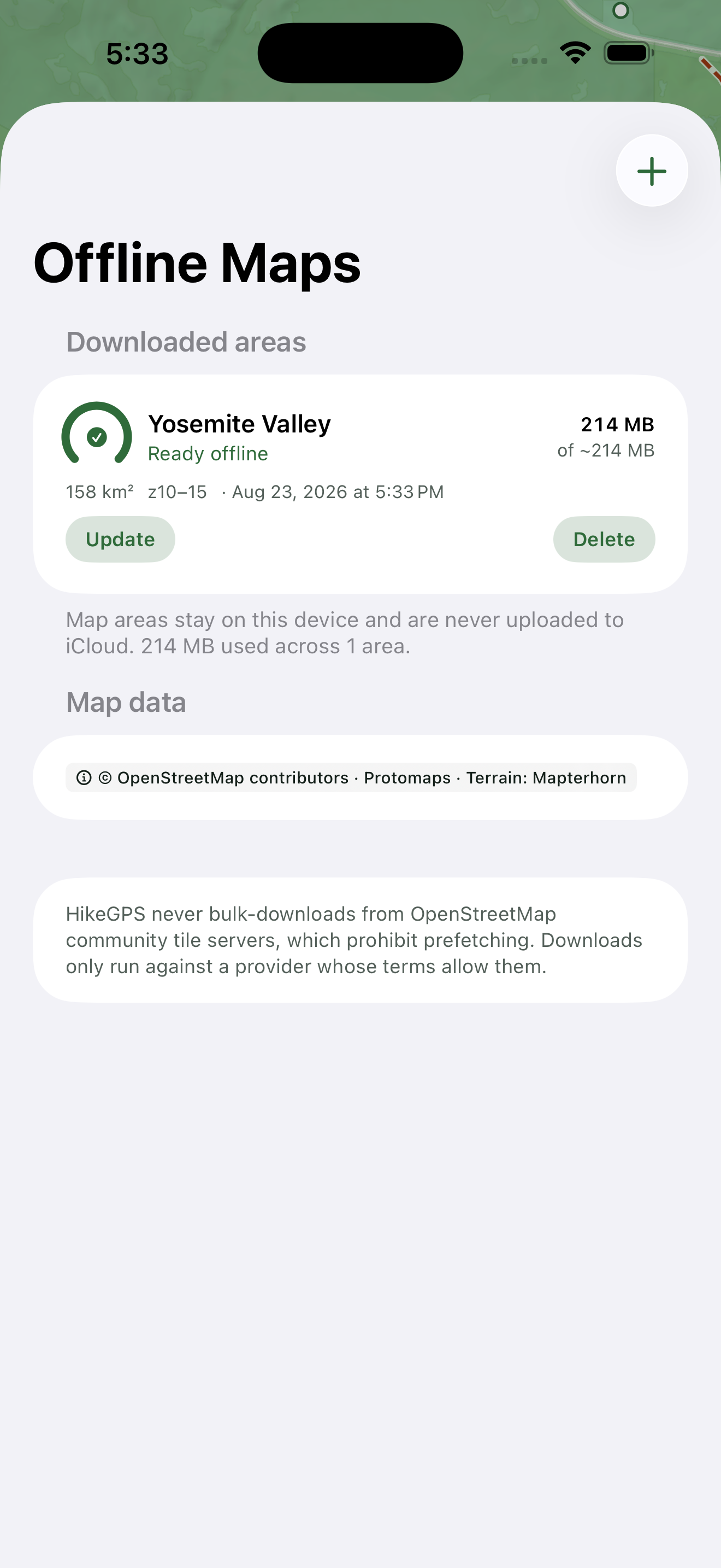 HikeGPS: Offline Trail Maps screenshot 8