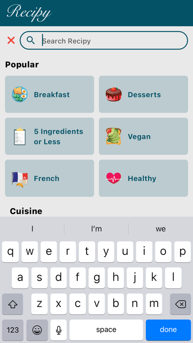 Recipy - Bakery Goods Recipes Screenshot