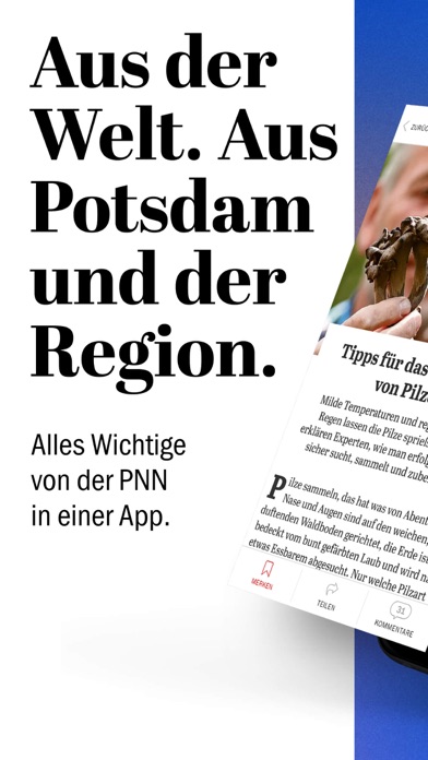Potsdamer Neueste Nachrichten Screenshot