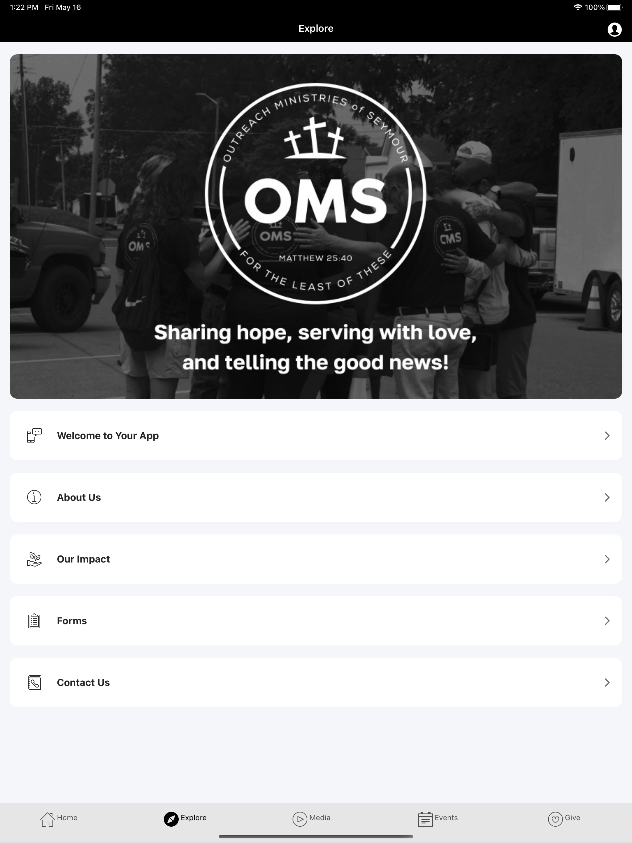 Outreach Ministries of Seymour screenshot 5